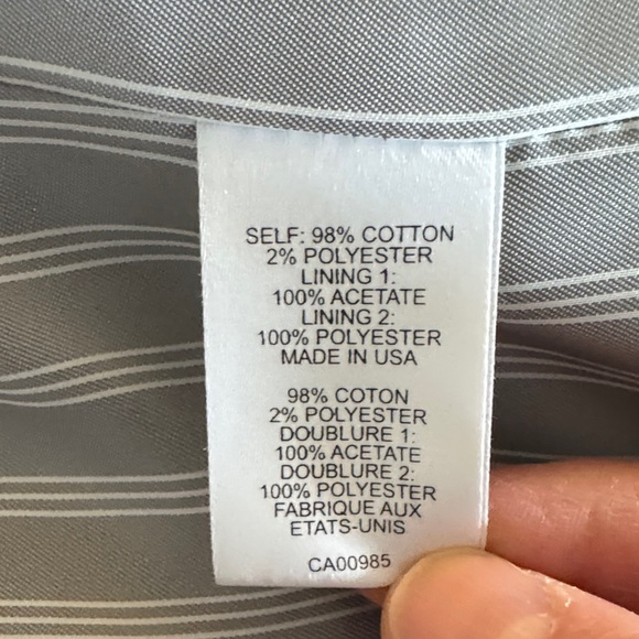 Nanette Lepore Black Pinstripe Skirt Set - Picture 6 of 9